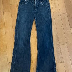 Citizens of Humanity high rise wide leg - Sz 27